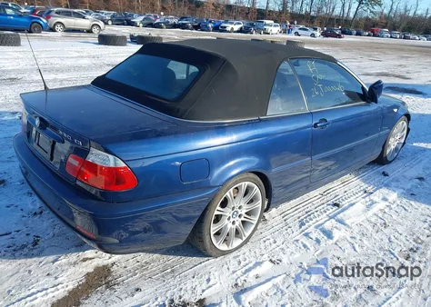 2005 BMW 330Ci z USA, uszkodzony, nr VIN WBABW53425PL48543